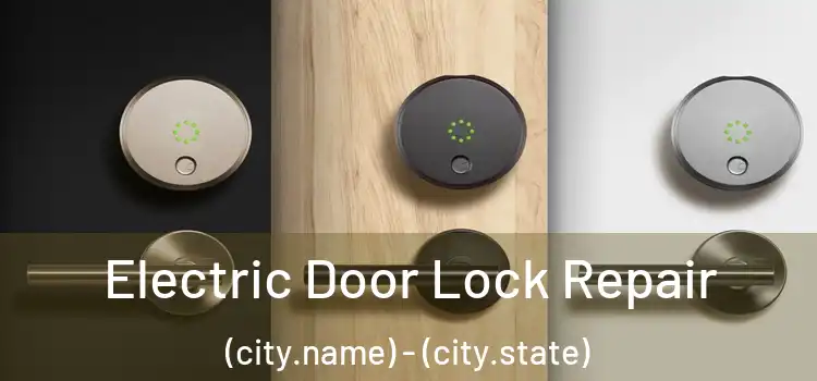 Electric Door Lock Repair (city.name) - (city.state)